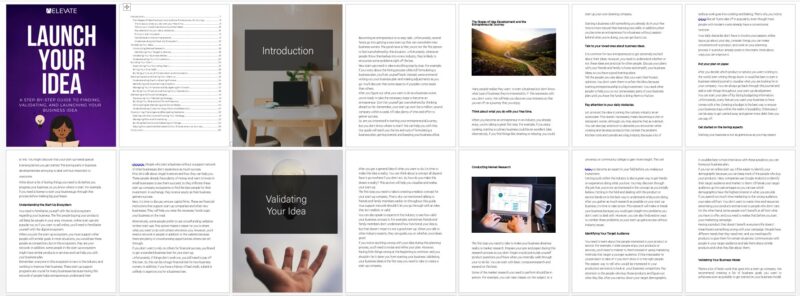 Launch Your Idea: A Step by Step Guide to Finding, Validating ...